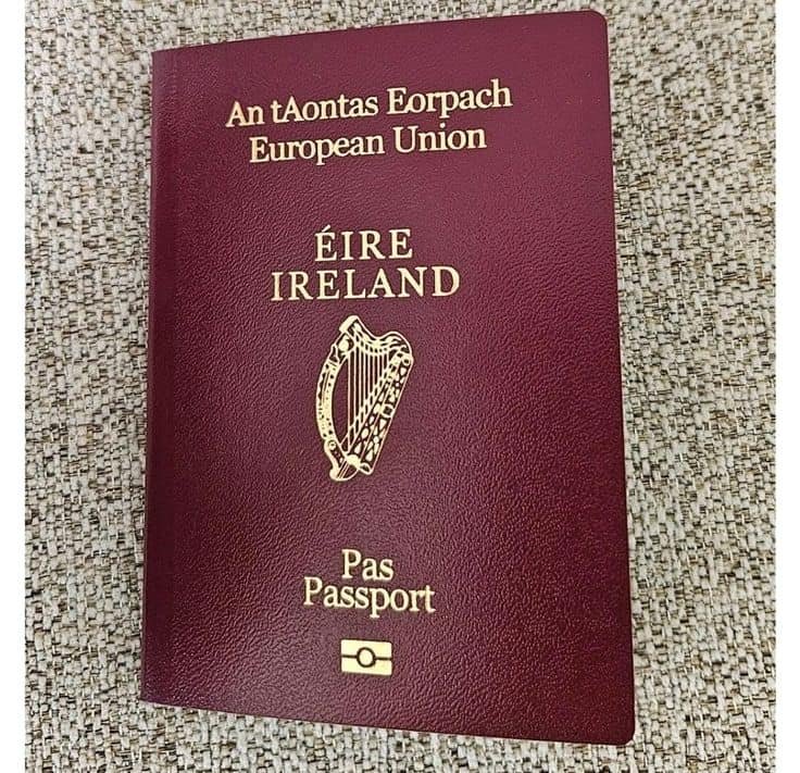 how to get an Irish passport